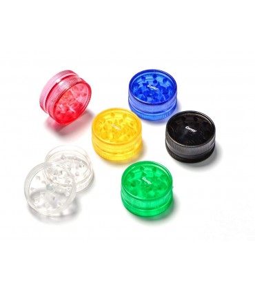 Grinder Atomic 2 Parti in Plastica Expo da 24 pz. assortito in 6 colori