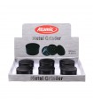 GRINDER ATOMIC IN METALLO IN 3 PARTI DIAM. DA 50 MM EXPO 6 PZ MODELLO ALL BLACK