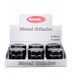 GRINDER ATOMIC IN ALLUMINIO IN 4 PARTI DIAM. DA 50 MM EXPO 6 PZ MODELLO BLACK&DARK
