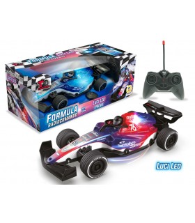AUTO formula RACING con radiocomando e luci a led che illumina tutta la carrozzeria TEOREMA GIOCHI SCALA 1:18