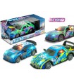 AUTO RACING con radiocomando e luci a led che illuminano tutta la carrozzeria TEOREMA GIOCHI SCALA 1:22