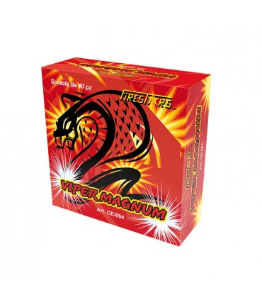 MAGNUM VIPER L. 6.8 D.1.2 CM. CONF. 40PZ.  ART.094 FIRESTARS