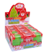 BABBO NATALE E ALBERO LUMINOSO IN GOMMA GIOCATTOLO CON GUSTOSE CARAMELLE ASSORTITE ALLA FRUTTA da 3g CONF. 12PZ