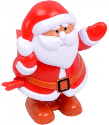 BABBO NATALE GIOCATTOLO DANZANTE CON GUSTOSE CARAMELLE ASSORTITE ALLA FRUTTA da 3g CONF. 12PZ