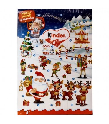 KINDER MAXI CALENDARIO DELL'AVVENTO 2025 24 PEZZI DA 141GR