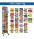 HARIBO EXPO da terra CARAIBI DA 262  BUSTINE ASSORTITE da 80 gr