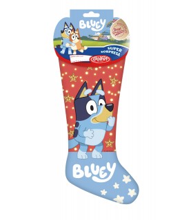 CALZA BEFANA DOLFIN BLUEY 190 GR. CON DOLCI E SUPER SORPRESA