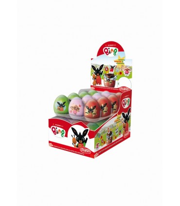 OVETTO DI CIOCCOLATO AL LATTE DOLFIN BING 20 GR. CON SORPRESA EXPO 24 PZ.