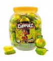 CARAMELLE GOMMOSE ZUPPERZ BANANA  RIPIENE DI GEL ALLA BANANA CONFEZIONATE SINGOLARMENTE EXPO. 50 PZ. DA 18 GR.