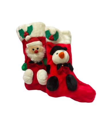 Calza Befana DA RIEMPIRE DISPONIBILE IN DUE MODELLI LUNGHEZZA 40 CM