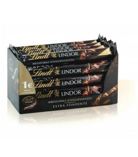SNACK LINDOR LINDT 38g EXTRA FONDENTE EXPO DA 24 PZ