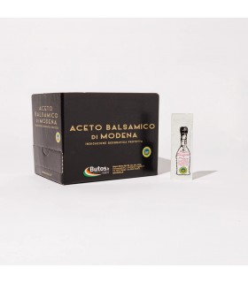 DISPENSER ACETO BALSAMICO MODENA IGP NUOVA BUTOS IN BUSTINA MONODOSE CONF.  150 PZ DA 5 ML.