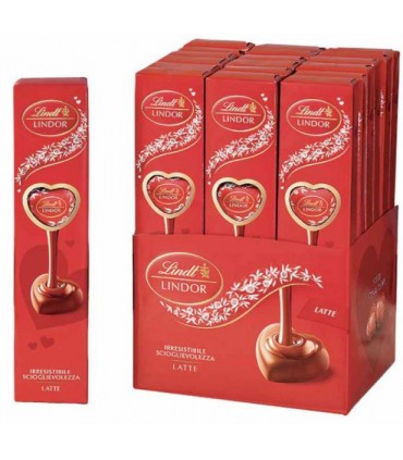 TUBINO CUORI LINDOR LINDT 69g. EXPO DA 18 PZ.( IN PRENOTAZIONE C/O DAL 07/01/2026)