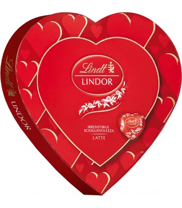 SCATOLA REGALO san valentino CUORE LINDOR LINDT AL LATTE DA 96g ( IN PRENOTAZIONE C/O DAL 07/01/2026)