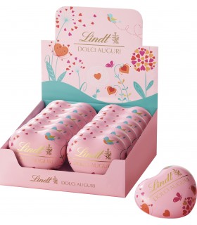 CUORE IN LATTA FESTA DELLA MAMMA LINDT LINDOR da 69G CON. 12 PZ.( IN PRENOTAZIONE C/O DAL 07/01/2026)
