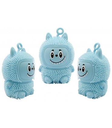 MOSTRICIATTOLI GOMMOSI E LUMINOSI GIOCATTOLO CON GUSTOSE CARAMELLE ASSORTITI IN 6 COLORI CONF DA 12 PZ DA 3G