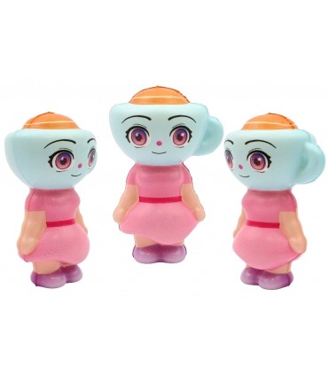 SQUISHY BRAIN GIOCATTOLO MORBIDO ANTISTRESS CON GUSTOSE CARAMELLE ASSORTITE CONF DA 12 PZ DA 3G