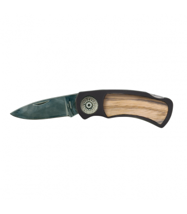 Coltello GEIT COLT PREMIERE con Lama in Acciaio inossidabile 8 CM MANICO NERO/LEGNO CONFEZIONATO IN SCATOLA REGALO