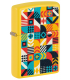 ZIPPO geometric pattern