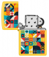 ZIPPO geometric pattern