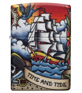 ZIPPO NAUTICAL TATTOO