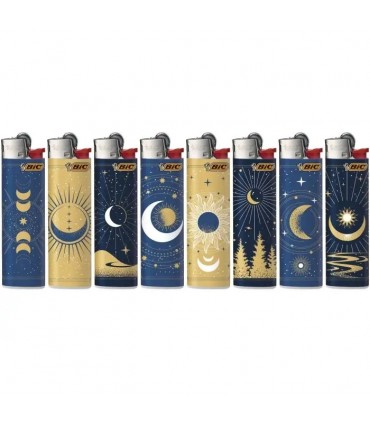Accendino Bic Slim FANTASIA MOON Conf. da 50 pz. assortiti
