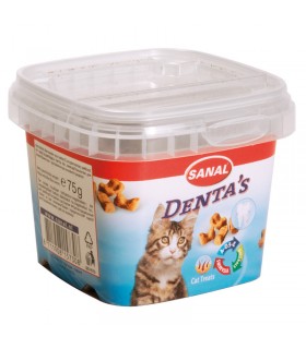 SANAL BOCCONCINI 75GR. DENTA'S PER GATTI ( SCADENZA 01/12/2025)
