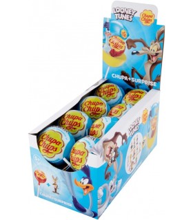 LECCA LECCA CHUPA CHUPS CON SORPRESA looney tunes CONF. 16 PZ. SCADENZA 20/12/2025
