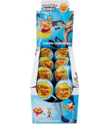 LECCA LECCA CHUPA CHUPS CON SORPRESA looney tunes CONF. 16 PZ. SCADENZA 20/12/2025
