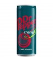BEVANDA DR PEPPER  AL GUSTO CHERRY LATTINA DA 330ML CARTONE 12 PZ. (scadenza 31/12/2025)