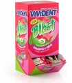 VIVIDENT BLAST FRUIT SFUSE ESPOSITORE BOCCA DI LUPO DA 200 PZ. ( SCADENZA 01/01/2026)