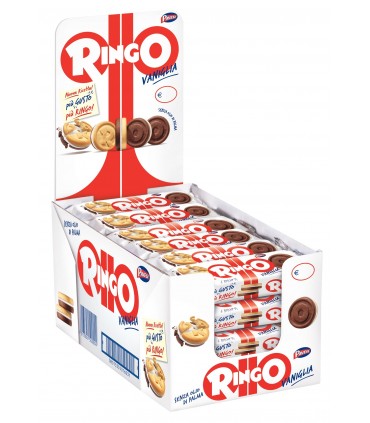 ESPOSITORE RINGO ALLA VANIGLIA CONF. DA 24 PZ.