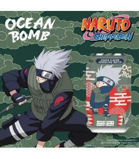 BEVANDA OCEAN BOMB NARUTO SHIPPUDEN Kakashi BEVANDA FRIZZANTE AL GUSTO DI GUAIAVA LATTINA DA 330ML  1PZ ( SCADENZA 15/01/2026)