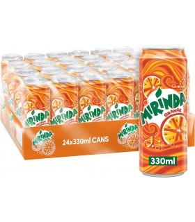 PEPSI MIRINDA ORANGE LATTINA DA 330ml CARTONE DA 12 PZ.( SCADENZA 18/01/2026)