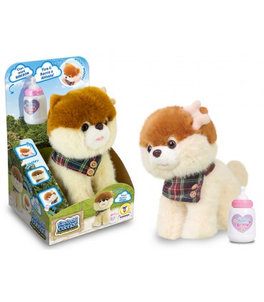 CAGNOLINO L'ISOLA DEI CUCCIOLI TEOREMA GIOCHI MORBIDO DA ACCAREZZARE,TIRA IL FIOCCO E ABBAIA COMPRESO DI MINI BIBERON