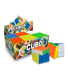 CUBO MAGICO GIOCATTOLO dimensione 5.7 CM X 5.7 CM CONF. 6PZ