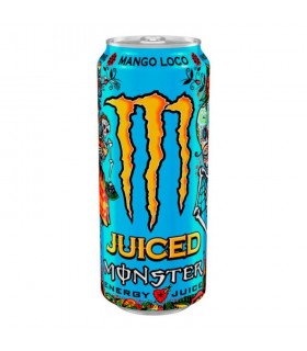 Bevanda Monster Energy MANGO LOCO JUICE Lattina da 500ml cartone da 12 pz.