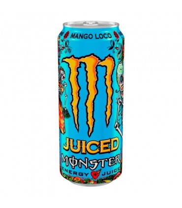 Bevanda Monster Energy MANGO LOCO JUICE Lattina da 500ml cartone da 12 pz.