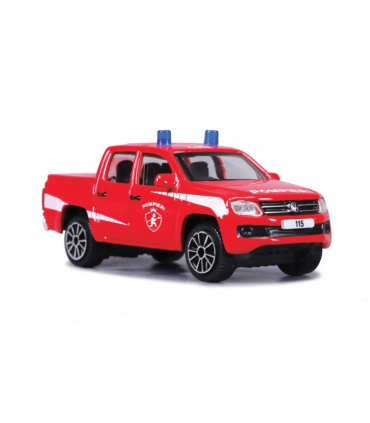 Modellini Auto Security Team Burago Vigili Del Fuoco Scala 1:43 Expo da 24 pz. modelli assortiti