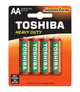 TOSHIBA STILO ZINCO CARBONE 4 PZ conf. da 10 blister