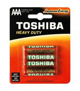 TOSHIBA MINISTILO ZINCO CARBONE 4 PZ conf. da 10 blister