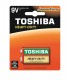TOSHIBA 9V ZINCO CARBONE conf. da 10 blister