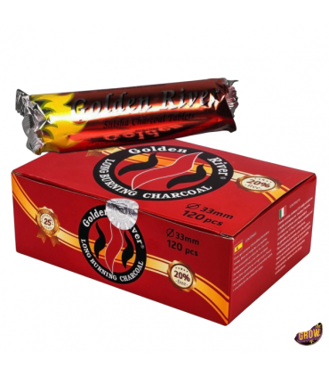 Carbone per Narghile Golden River expo da 12 vendite