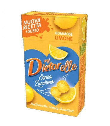 DIETORELLE MORBIDE AL LIMONE SENZA ZUCCHERO ASTUCCIO 27g CONF. DA 20 PZ.