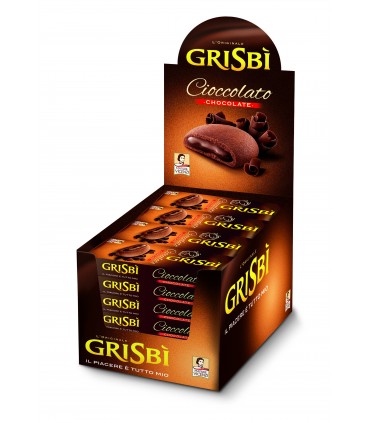 GRISBI CIOCCOLATO 2 PEZZI  GR.33 CONF. 24 PZ.