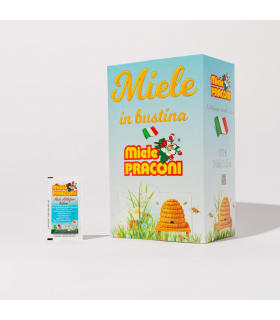 DISPENSER MIELE 100% ITALIANO NUOVA BUTOS IN BUSTINA MONODOSE CONF.  200 PZ DA 6 GR.