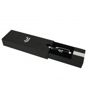 PENNA TOUCH CON CLIP IN METALLO FUSTO NERO LOGO UFFICIALE F.C.JUVENTUS