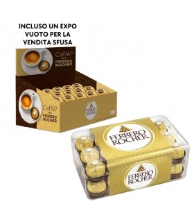 FERRERO ROCHER T1 CONF. 30 pz. (IN OMAGGIO EXPO DA BANCO IN CARTOTECNICA)