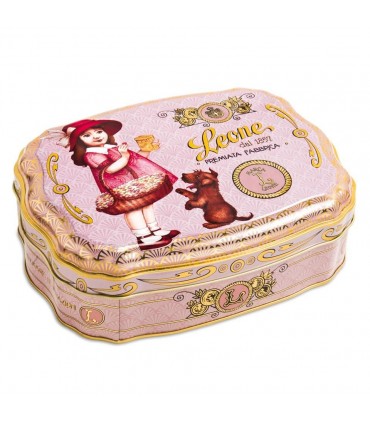 COFANETTI IN LATTA LIBERTY GELATINE AL GUSTO FRUTTA CONFEZIONE DA 200 GR.