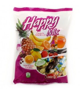 CARAMELLE HAPPY MIX ALLA FRUTTA GUSTI ASSORTITI BUSTA DA 1KG